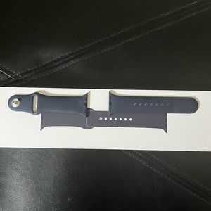 Apple Watch band in midnight blue. 40mm